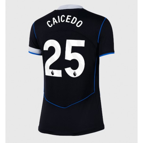 Chelsea Moises Caicedo #25 Replika Tredjetrøje Dame 2025-26 Kortærmet Chelsea Moises Caicedo #25 Replika Tredjetrøje Dame 2025-26 Kortærmet